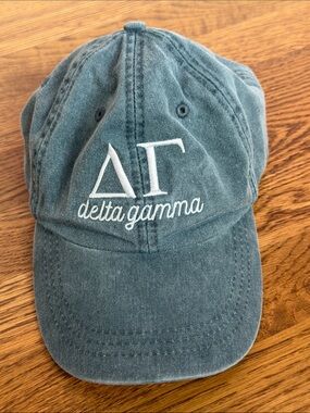 Adams Blue Mesh-Lined Baseball Cap with Embroidered Label